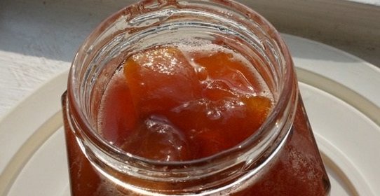 Варенье из персиков без кожуры