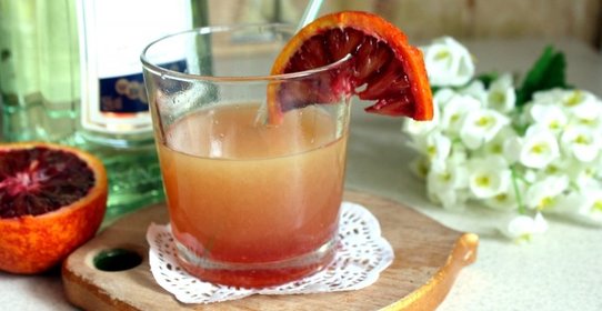 Коктейль с мартини «Рассвет