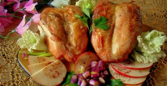 Запеченные куриные грудки