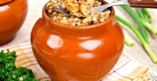 Гречневая каша с овощами