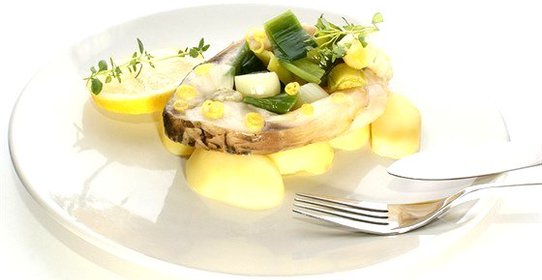 Белуга отварная