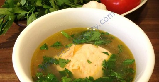 Суп Морской коктейль из морепродуктов