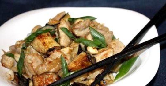 Свинина с баклажанами