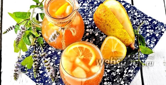 Грушевый лимонад