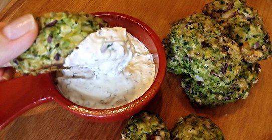 Биточки из брокколи