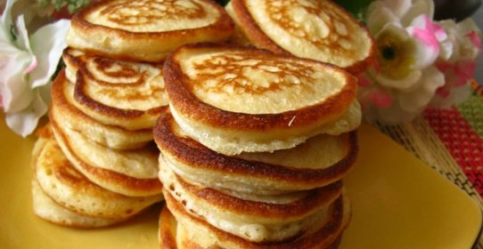 Оладьи на кефире