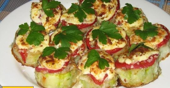 Кабачки фаршированные мясом запеченные в духовке