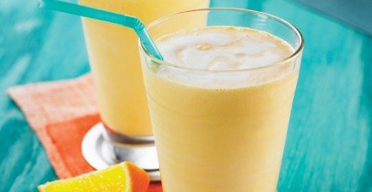 Апельсиновый коктейль смузи
