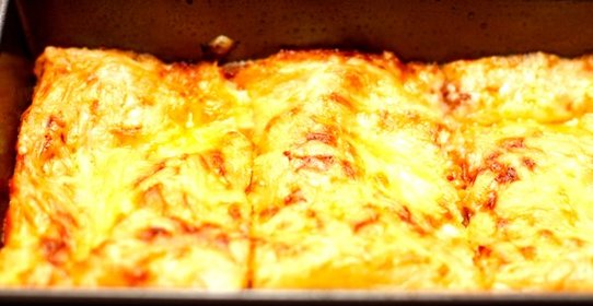 Лазанья с куриным фаршем