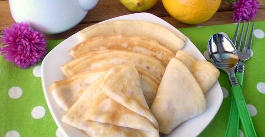 Блины в бутылке