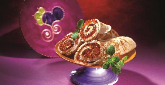 Блины с икрой