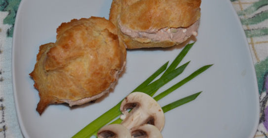 Профитроли в средиземноморском стиле