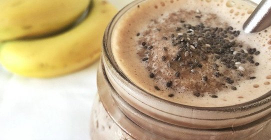 Кофейно-банановый смузи