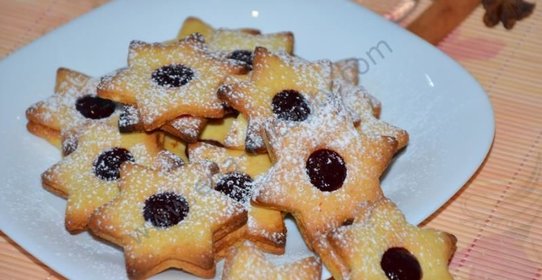 Песочное печенье Звездочки