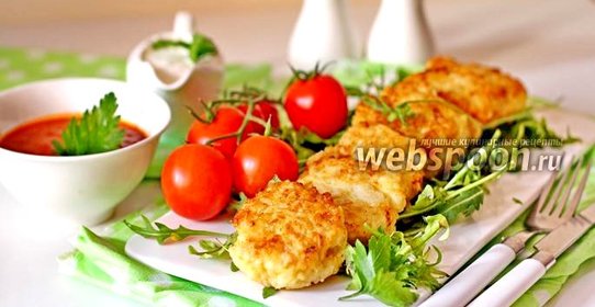 Картофельно-рыбные котлеты