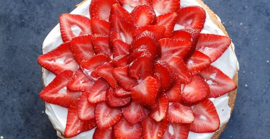 Сыроедческий торт