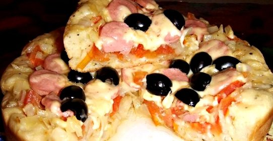 Тесто для пиццы в мультиварке