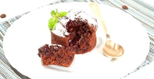 Шоколадный фондан