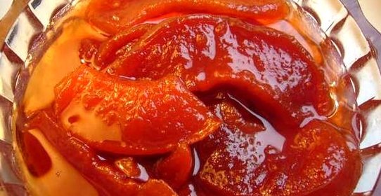 Варенье из айвы дольками