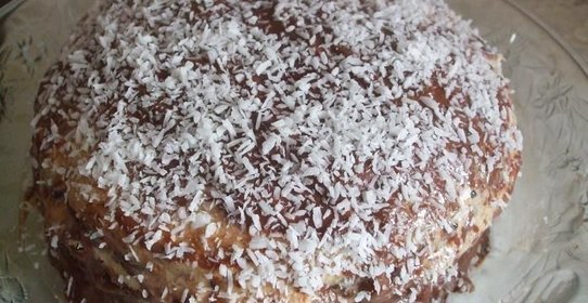 Шоколадный сметанник Кофе с молоком