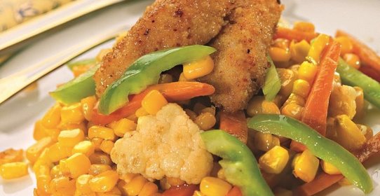 Рыбное рагу с овощами