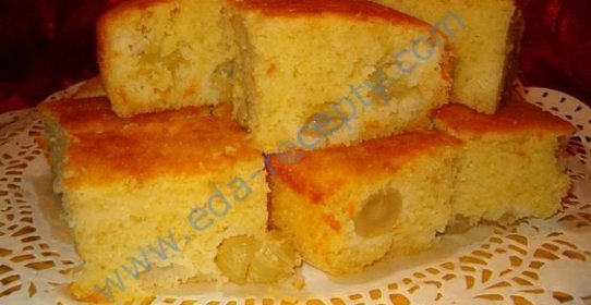 Виноградный пирог