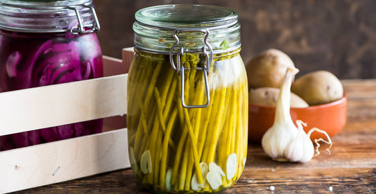 Маринованная спаржа