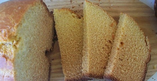 Кукурузный хлеб без дрожжей