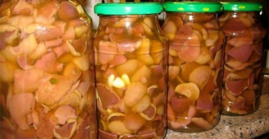 Моховики маринованные