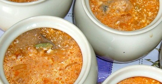 Скумбрия в горшочке