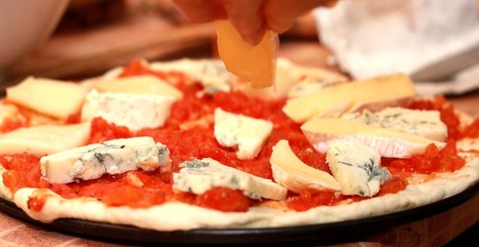 Пицца с сыром Дор блю