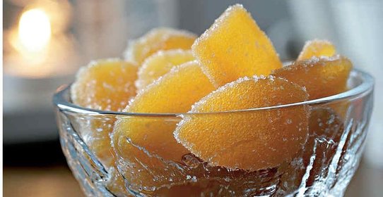 Цукаты из имбиря