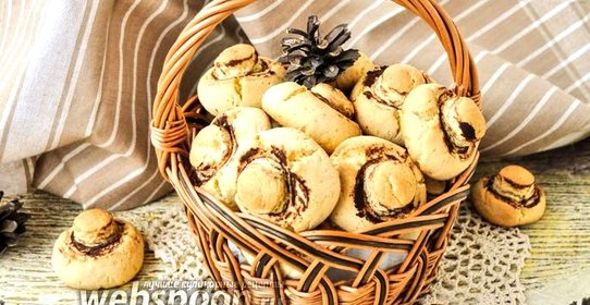 Печенье «грибочки»