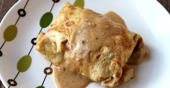 Блины с курицей