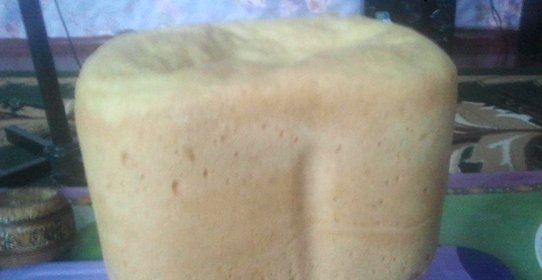 Белый дрожжевой хлеб в хлебопечке