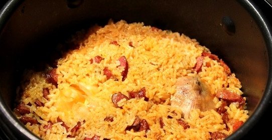 Паэлья в мультиварке