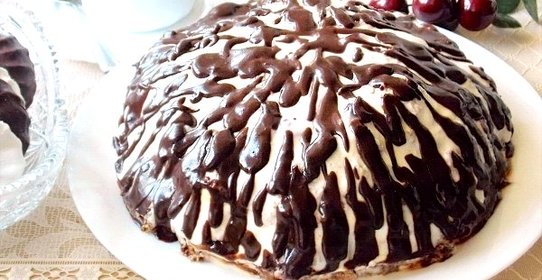 Торт «Панчо» с вишней