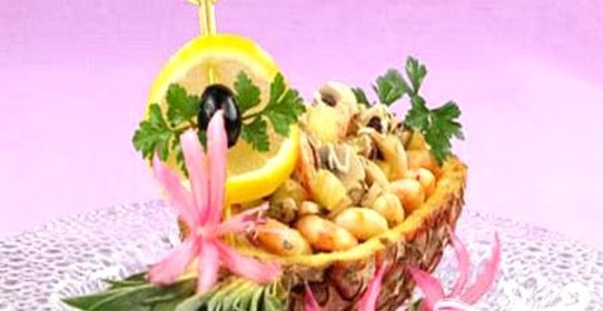 Салат Морской бриз