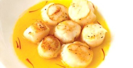 Морские гребешки с лаймом и чили