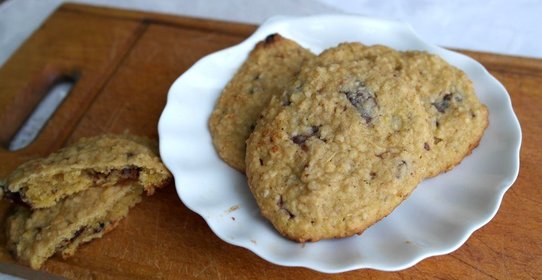 Овсяное печенье с тыквой