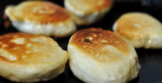 Дрожжевые оладушки