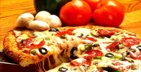 Пицца в микроволновке