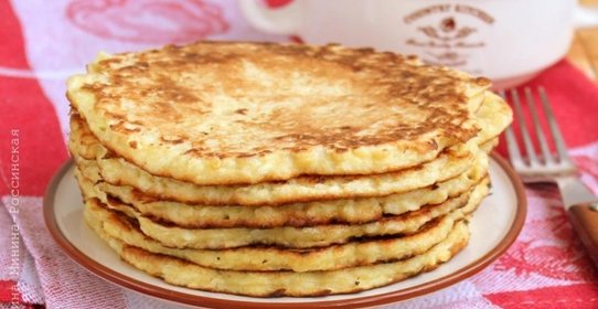 Капустные блины из цельнозерновой муки