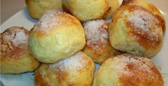 Творожные булочки на завтрак