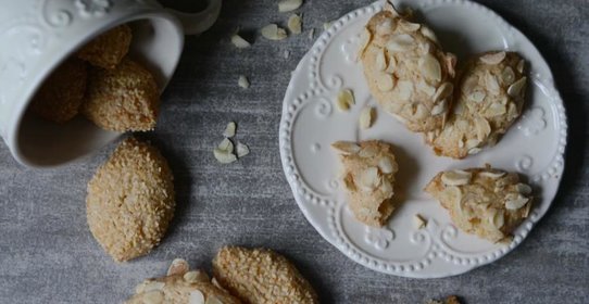 Итальянское миндальное печенье