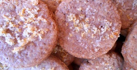 Песочное печенье с лимоном