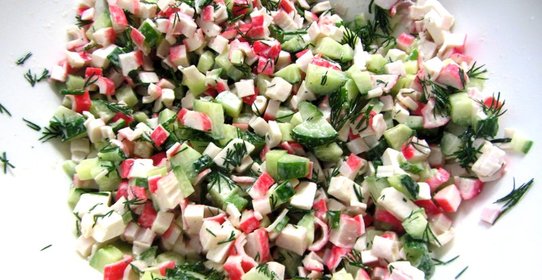 Нежный салат