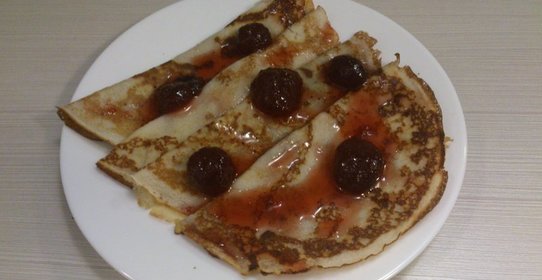 Блинчики по-летнему