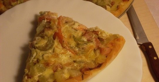 Сытная пицца