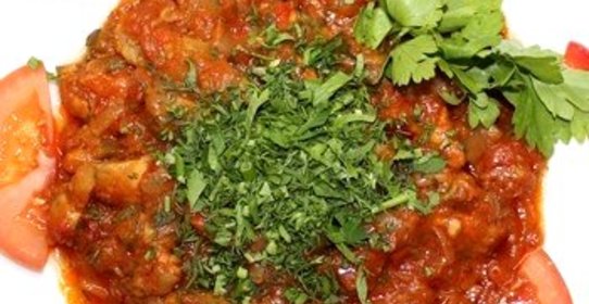 Острая курица по-грузински